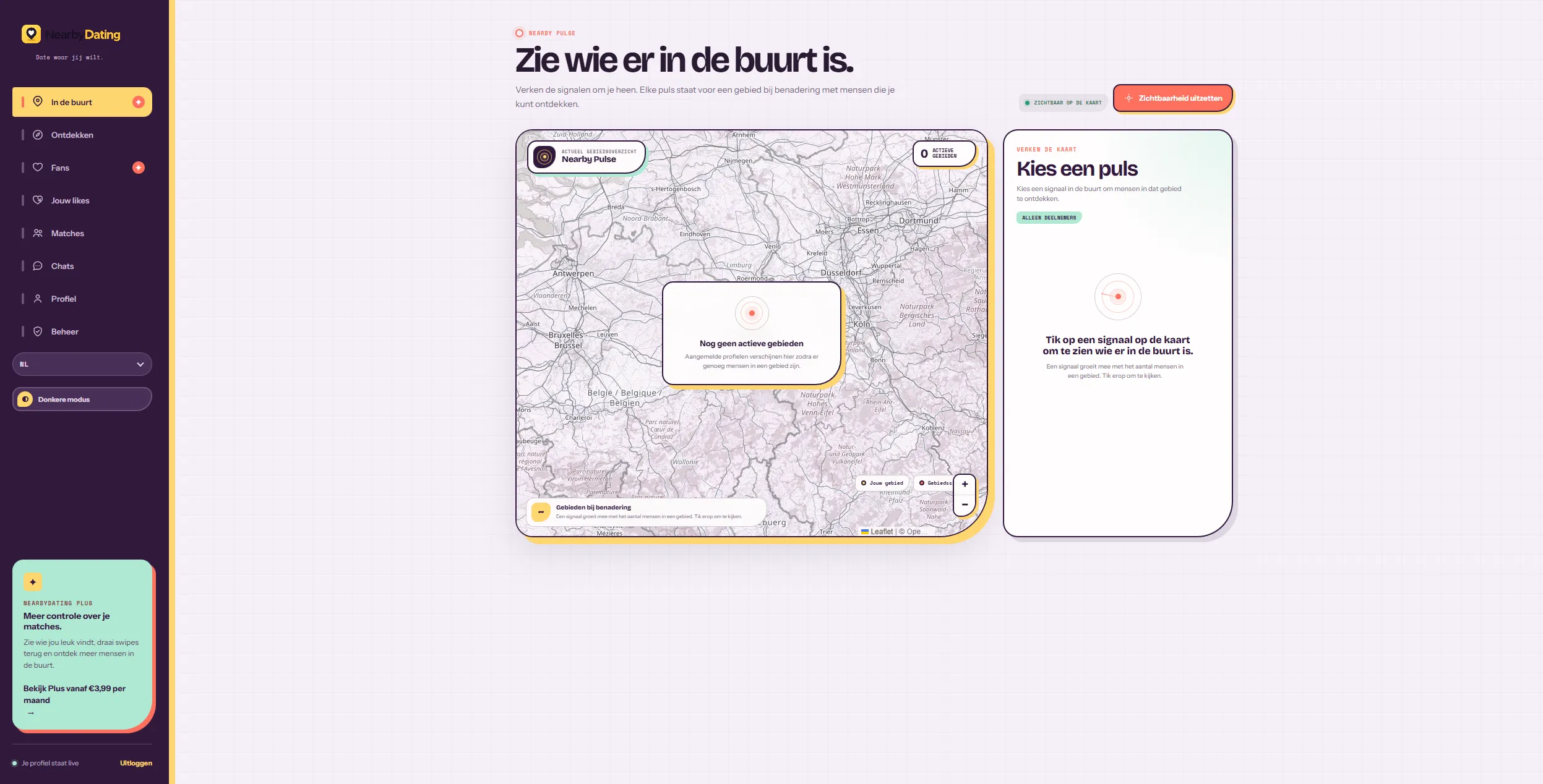Extra screenshot 1 van NearbyDatingApp.eu